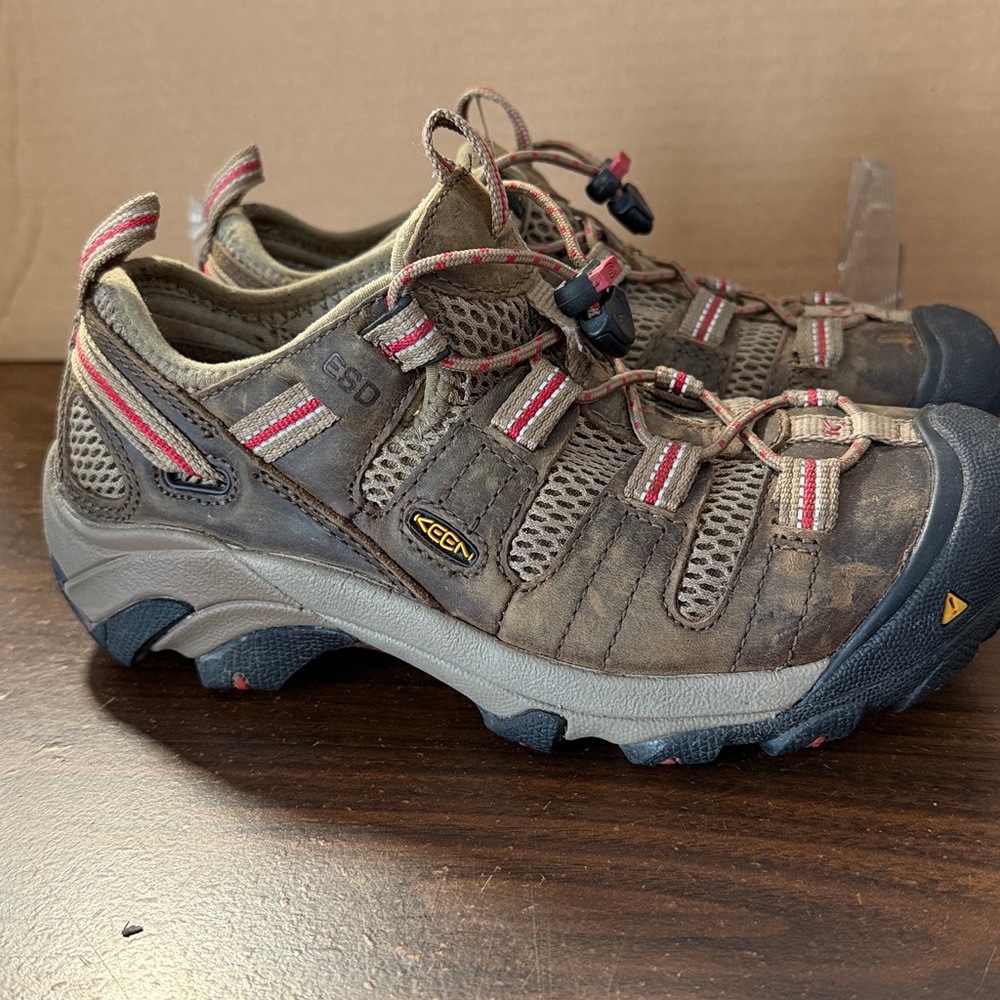 KEEN Utility Flint II Low ESD Work Shoes Women's 6.5 steel toe - Picture 4 of 7